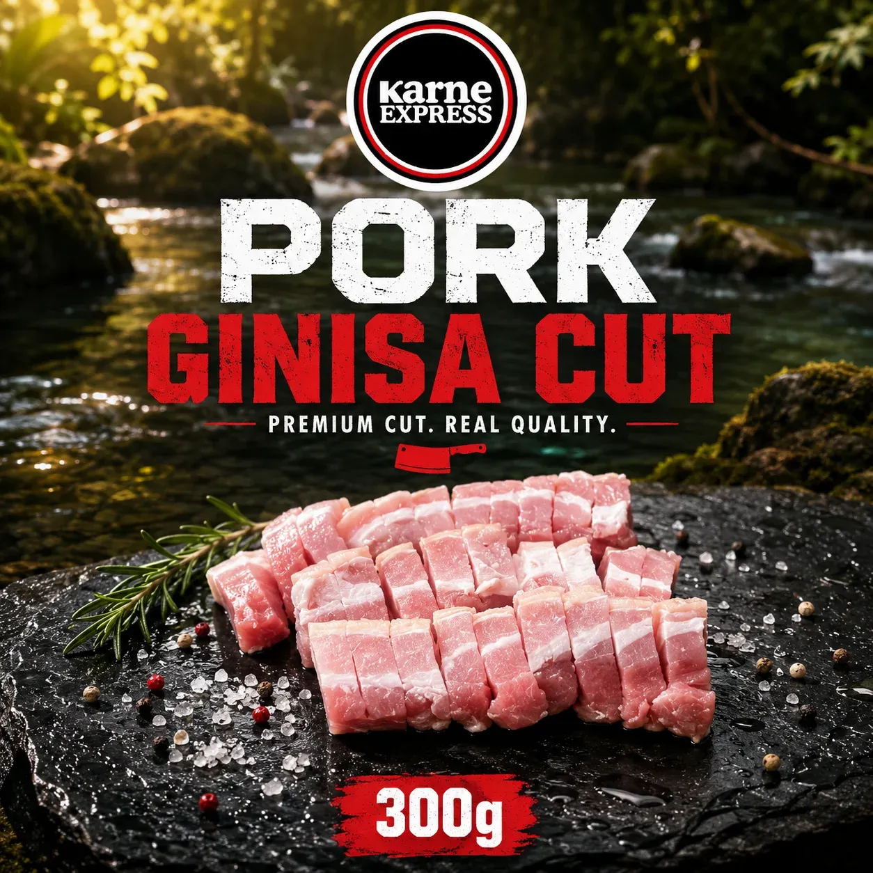 Pork Ginisa Cut (300g)