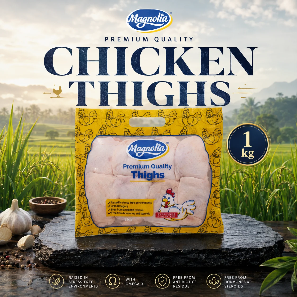 Magnolia Chicken Thigh approx 1kg