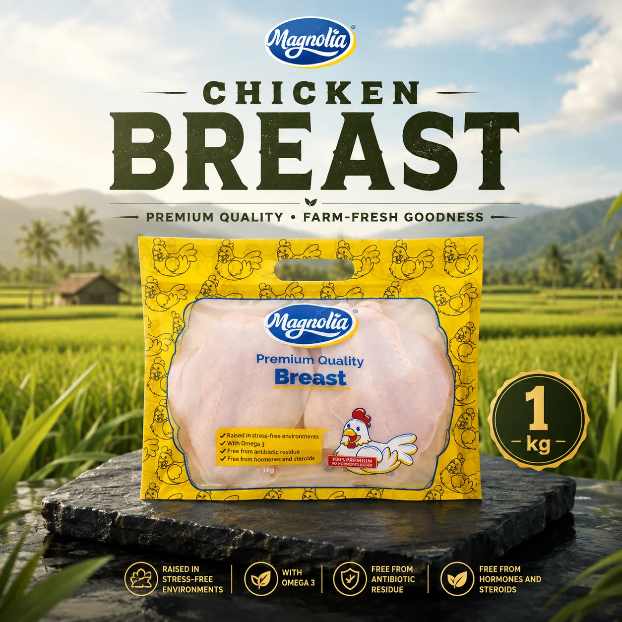 Magnolia Chicken Brest approx 1kg