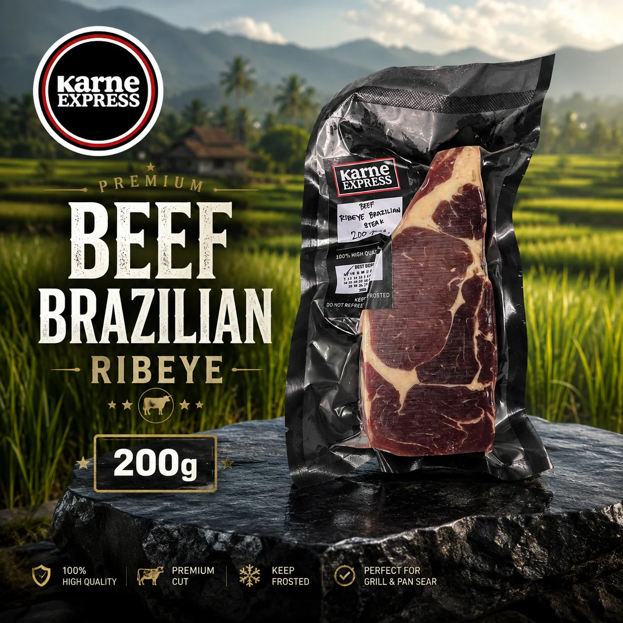 Beef Brazilian Ribeye (200g)